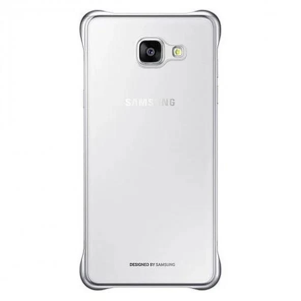 Samsung A510F Galaxy A5 (2016) Clear Back Cover Orjinal Kılıf - Gümüş EF-QA510CSEGWW - Resim 3