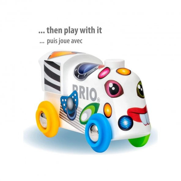 Brio Stickerlı Tren 33979 - 4