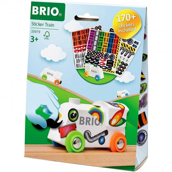 Brio Stickerlı Tren 33979 - 1