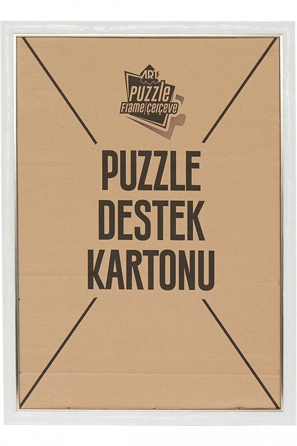 1000 Lik Beyaz 68 x 48 cm (30 mm) Puzzle Çerçevesi