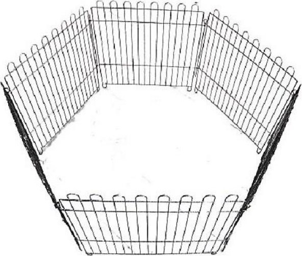 Angora Youda Köpek Çiti 6 Parça 62x62 cm - 2