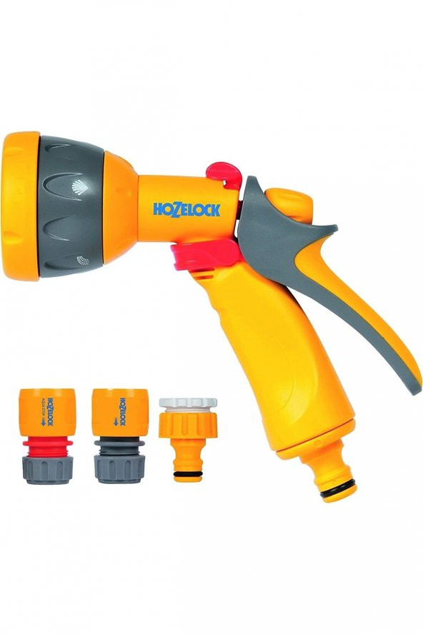 Hozelock Pistolet+Raccords Set, Standart, 24,8 x 20,3 x 6,7 cm