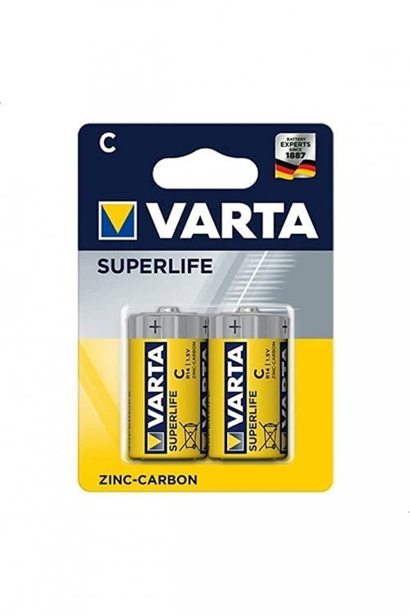 Superlife 2 C Çinko Karbon Pil