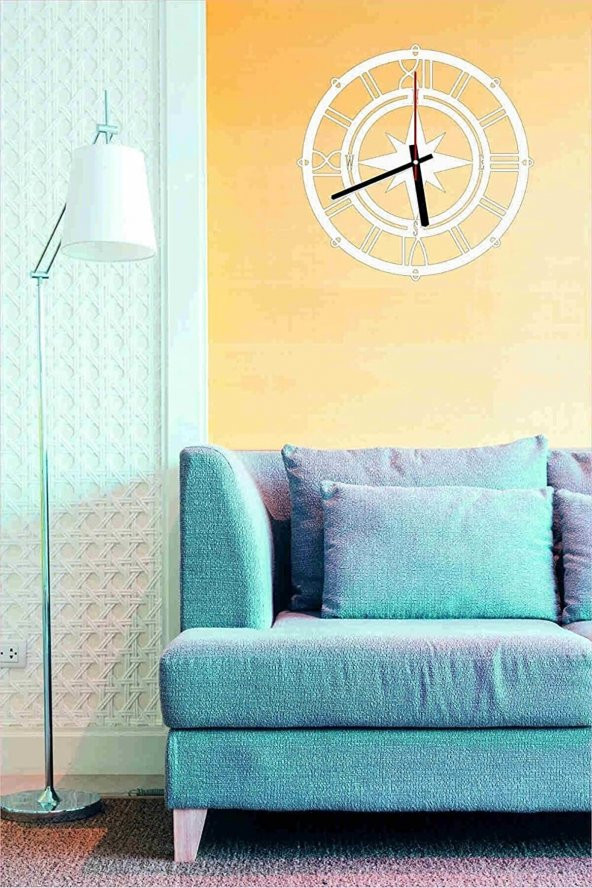 2Holgun Kırtasiye 2holgun özel kesim özel renkler duvar saati 40*40 ölçüler 3mm - 2562