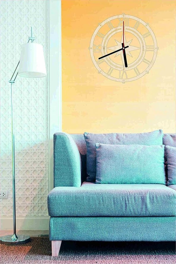 2Holgun Kırtasiye 2holgun özel kesim özel renkler duvar saati 30*30 ölçüler 6mm - 2659