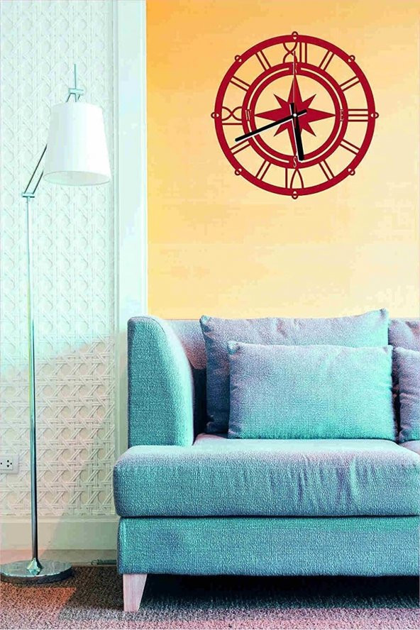 2Holgun Kırtasiye 2holgun özel kesim özel renkler duvar saati 40*40 ölçüler 3mm - 2608