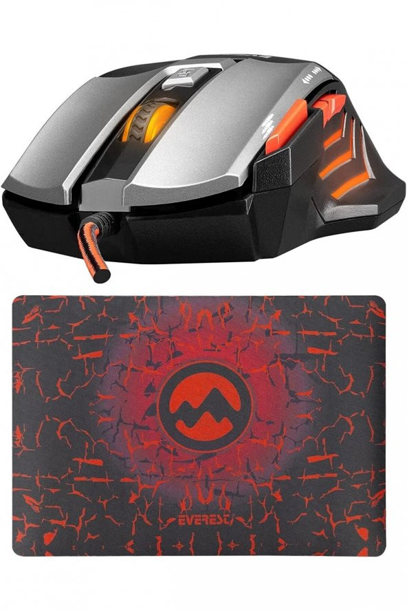 Sgm-X7 Pro 4800 Dpi Mouse, Kablolu, Siyah