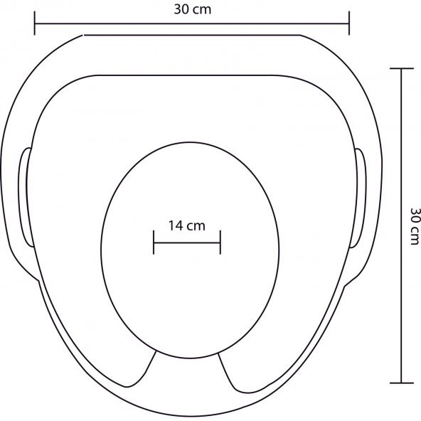 Softy Jumbo Kids Bebek / Çocuk Klozet Kapağı Adaptörü 6507 - 4