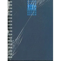 Mcolor 2026 Ajanda Spiralli Suni Deri 17x24 Lacivert hafta sonları birleşik ürün görseli 1