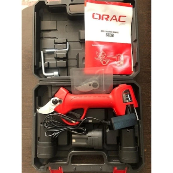 Orac SC32 Akülü Budama Makası 3 Akülü 32mm - Resim 2