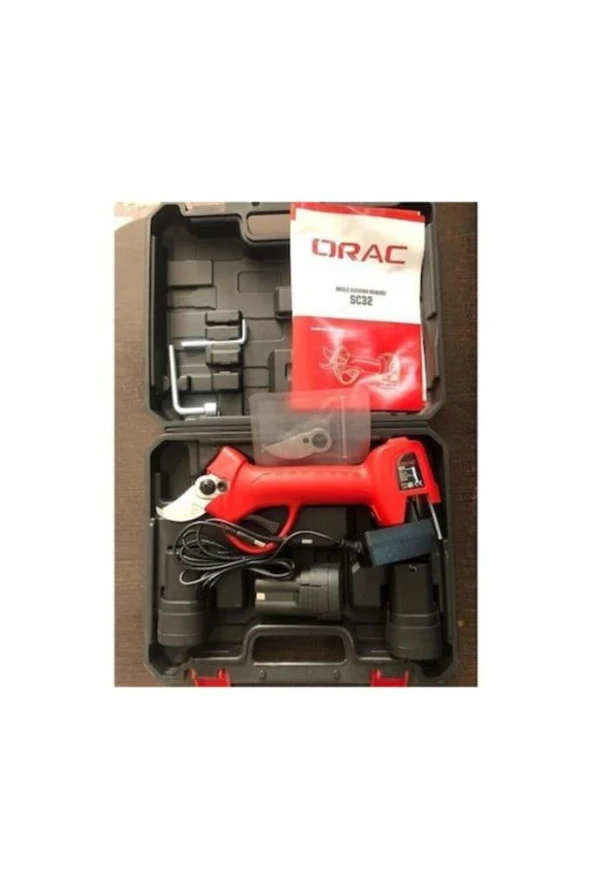 Orac SC32 Akülü Budama Makası 3 Akülü 32mm - Resim 7