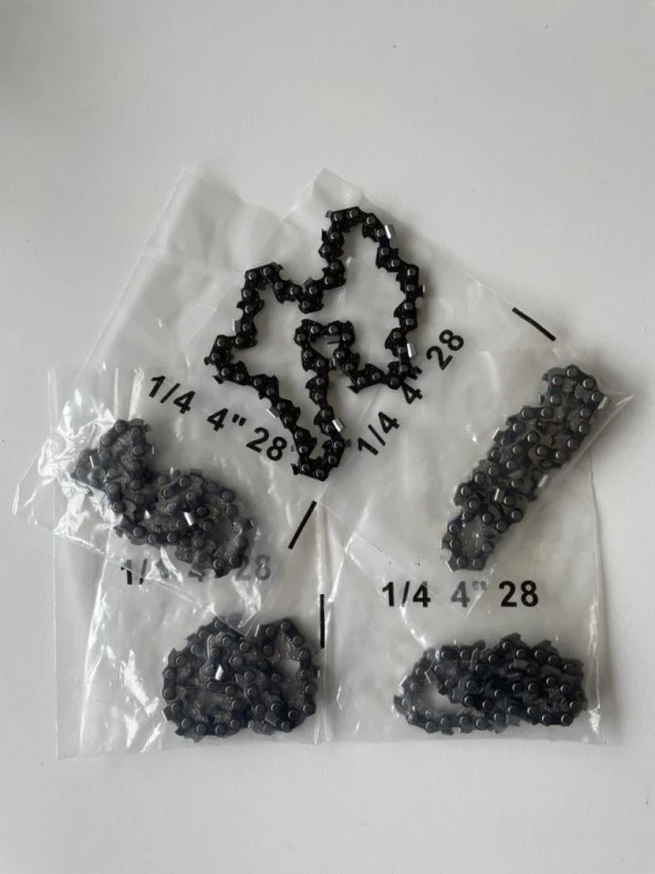 AKÜLÜ EL BUDAMA TESTERESİ ZİNCİRİ 1/4 AYAK 14 DİŞ ZİNCİR GTA26 - Resim 5