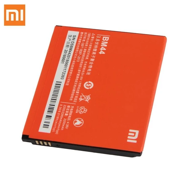 Xiaomi Redmi 2 / Redmi 2A BM44 Batarya Pil Orjinal