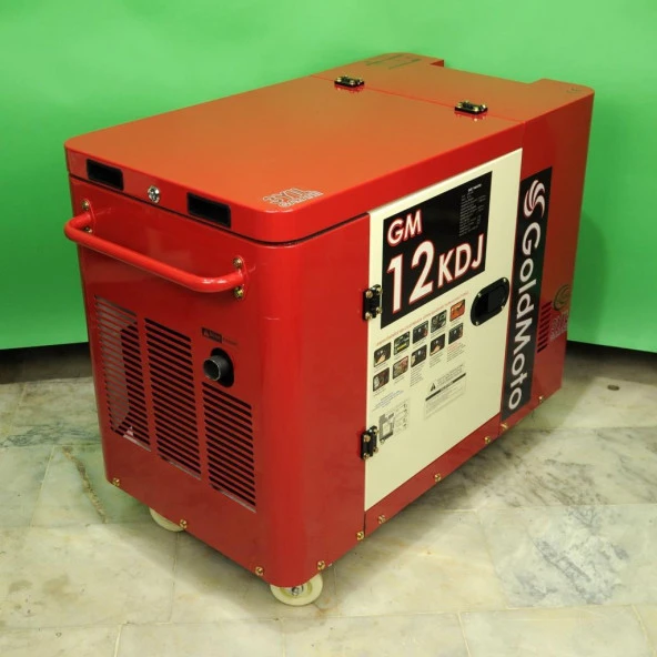 GoldMoto GM12KDJ Dizel Jeneratör 10kWA Monofaze Marşlı Kabinli - Resim 2
