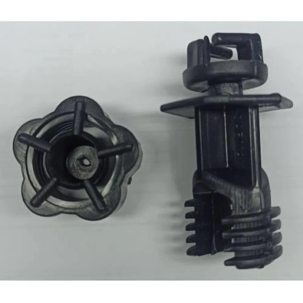 Titanium Elektirikli Çit Sistemi Mil Demir İzolatörü 1000 Adet - Resim 2