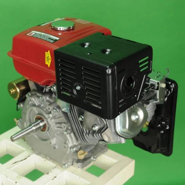 GoldMoto GM440JEU Benzinli Motor 15Hp Marşlı Krank Mili Konik Uzun - Resim 7