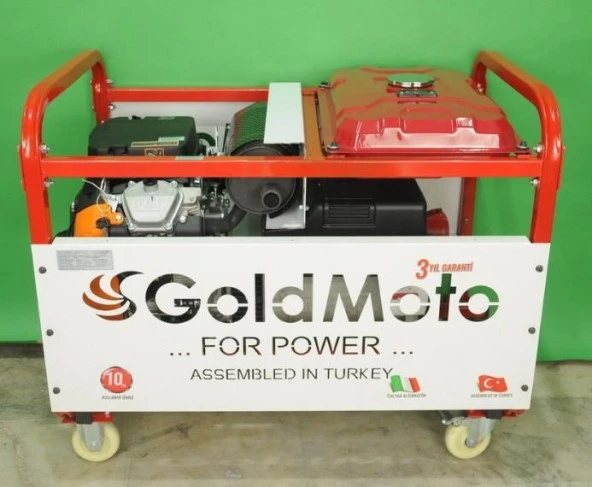 GoldMoto GM17BJG Benzinli Jeneratör 16.7kVA Monofaze Marşlı - Resim 2