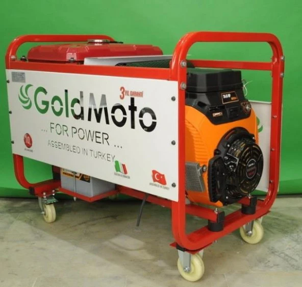 GoldMoto GM17BJG Benzinli Jeneratör 16.7kVA Monofaze Marşlı - Resim 3