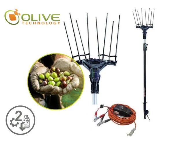 Olive Tech Akülü Zeytin Hasat Makinesi Çırpma 34V Kartlı Sistem ürün görseli