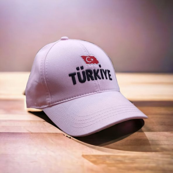 Salarticaret Türkiye Baskılı Pembe Şapka