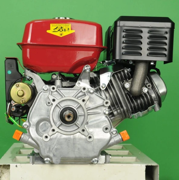 GoldMoto GM270E Benzinli Motor 9 Hp Marşlı Krank Mili Kamalı - Resim 6