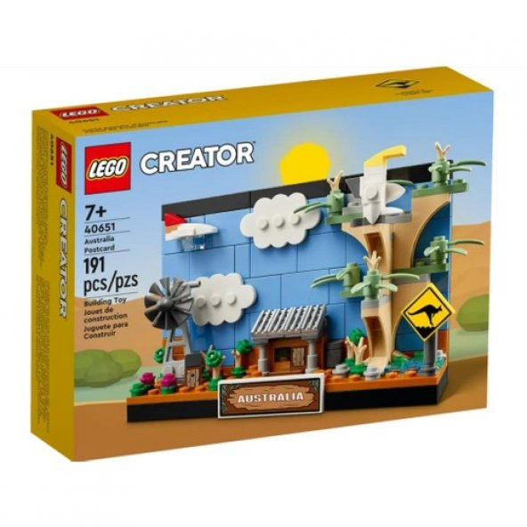 LEGO 40651 Creator Avustralya Kartpostalı