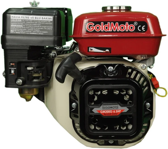 GoldMoto GM200G Benzinli Motor GoKart 6,5 Hp İpli