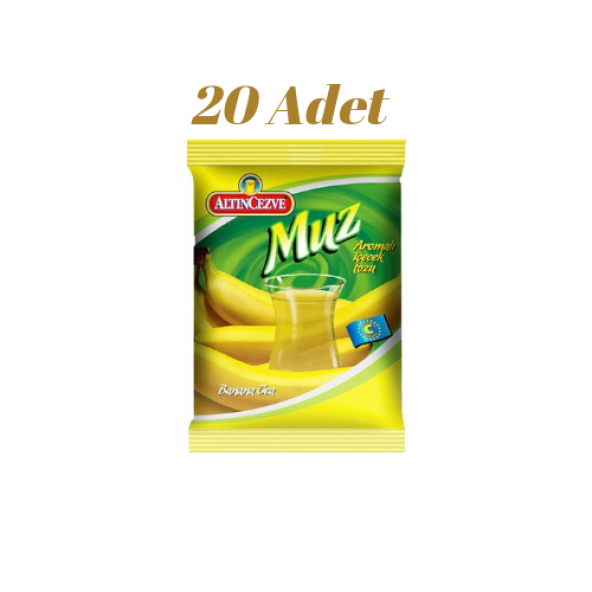 ALTINCEZVE MUZ AROMALI İÇECEK TOZU