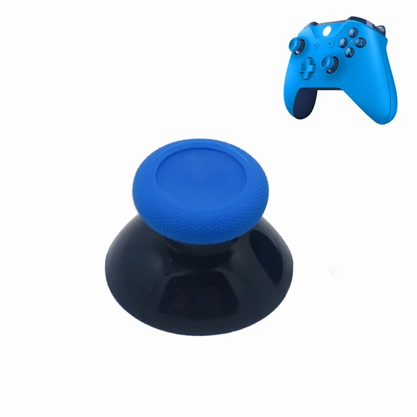 1 Adet XBOX One - One S/X - Series S/X Uyumlu Analog Topuz Renkli Başlık Buz Mavi - Mavi