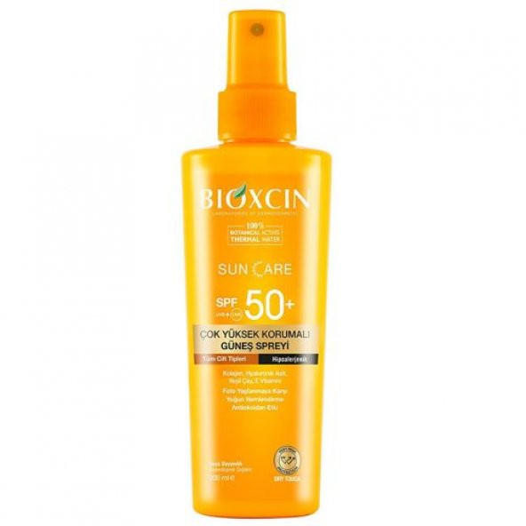 Bioxcin Sun Care Tüm Ciltler için Güneş Spreyi SPF 50+ 200 ml