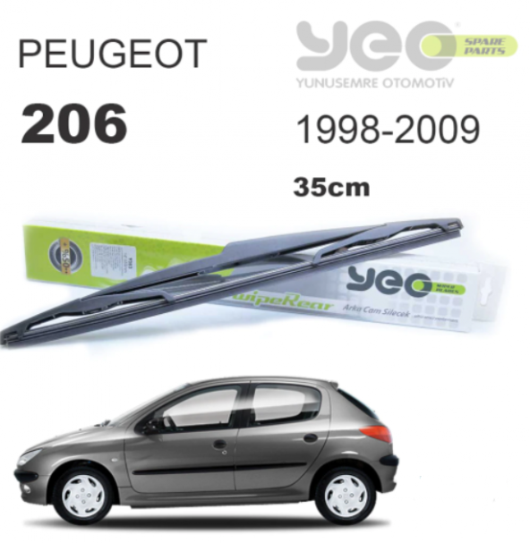 Peugeot 206 Arka Silecek 1998-2009