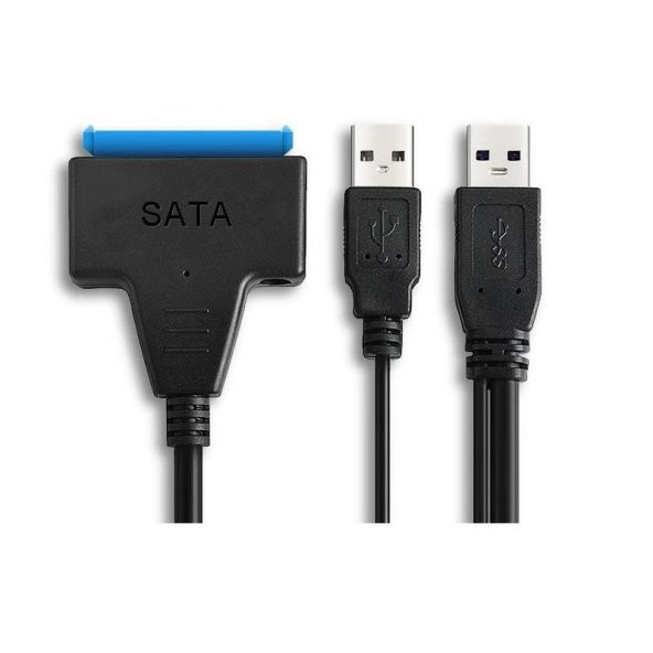 USB 3.0 2.5 3.5 İnç Sata SSD HDD Hard Disk Çevirici Dönüştürücü Adaptör Kablosu - 2