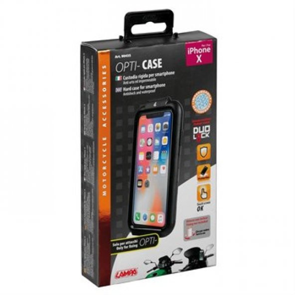 Lampa Opti-Case iPhone X İçin Hard Case Holder 90435
