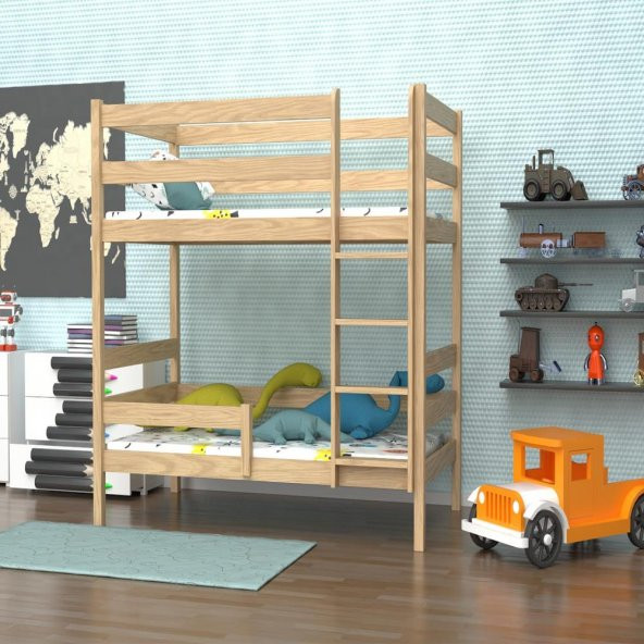 Klasik Ranza 90X190 Doğal Çam Ranza - 3