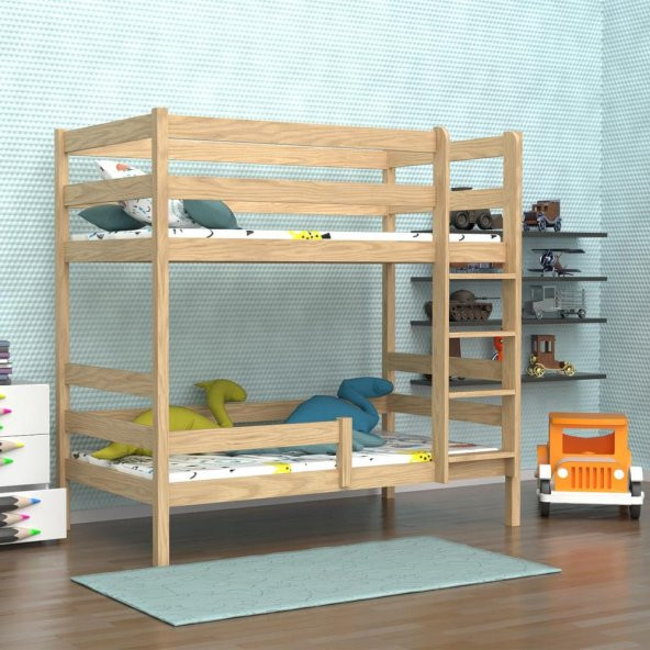 Klasik Ranza 90X190 Doğal Çam Ranza - 4