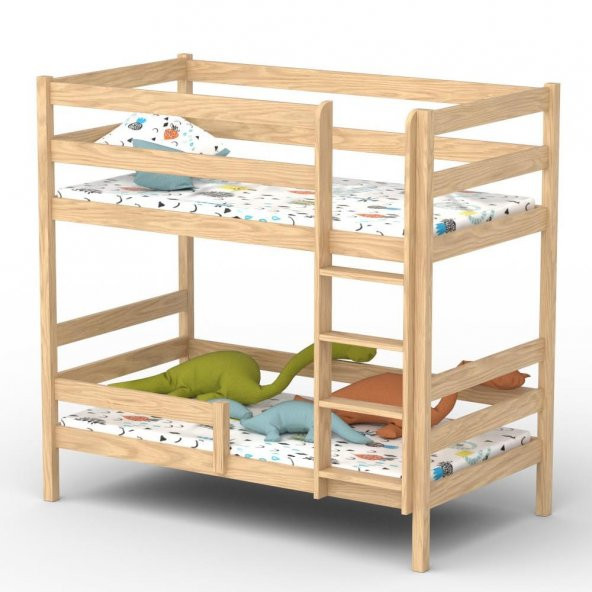 Klasik Ranza 90X190 Doğal Çam Ranza