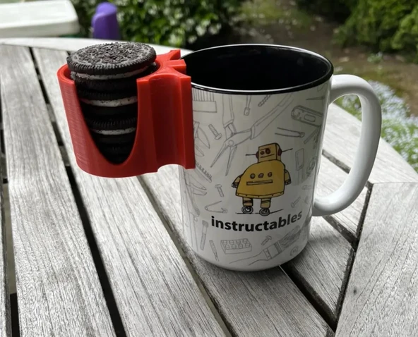 Sevimli Oreo Tutucu Kupa Aksesuarı Ufak Boy (Renk Seçeneğini Soru İle Belirtin) ürün görseli 1