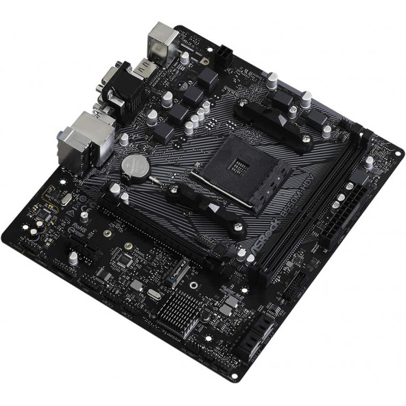 AsRock B550M-HDV AM4 DDR4 4733MHz HDMI / DVI / VGA m.2 PCI-e 4.0 USB3.2 mATX Anakart - 4