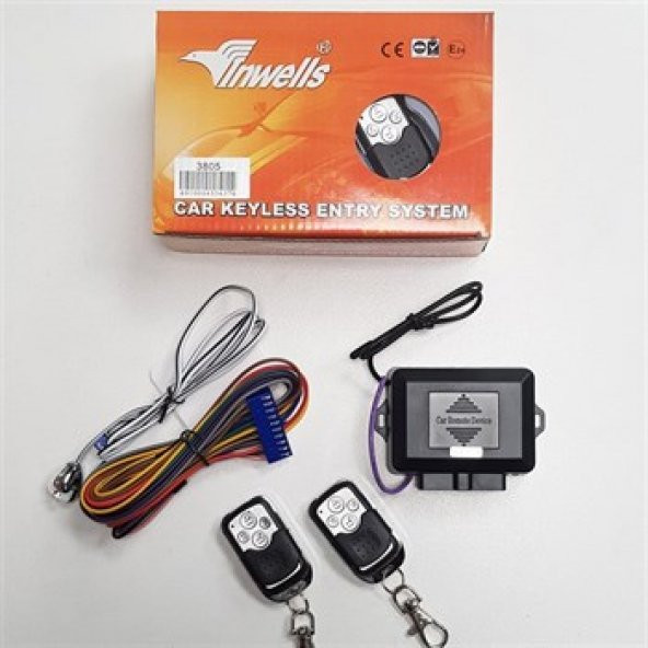 Inwells 3805 Kumandalı Sustalı Açma-Kapama 12V Sinyalli - 1