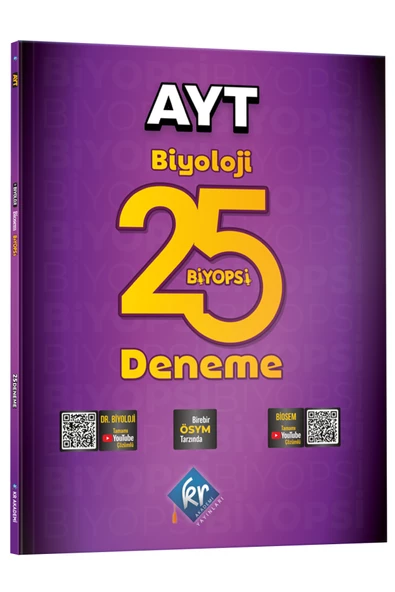 Dr. Biyoloji & Biosem AYT Biyoloji Biyopsi 25 Biyoloji Deneme