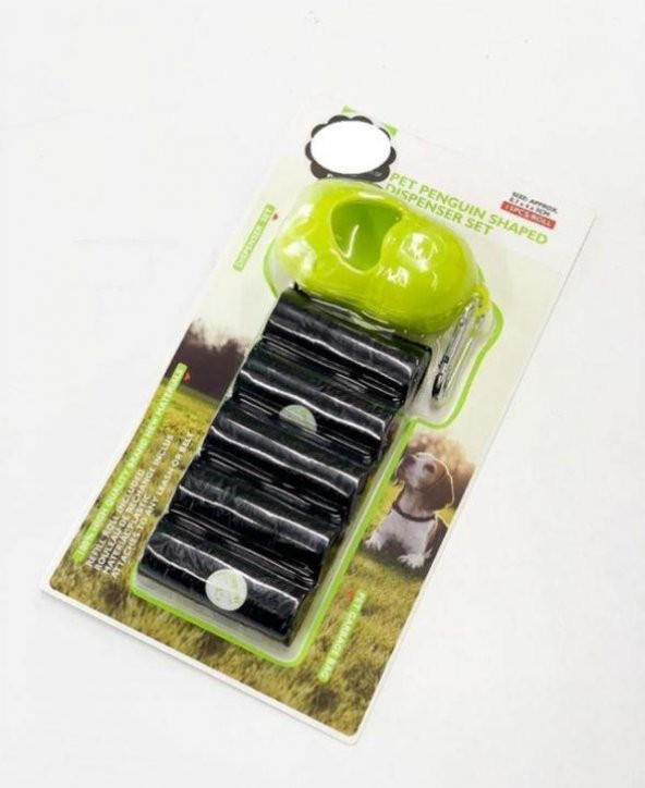 Nunbell Penguen Yedekli Dışkı Torbası 5Lİ - 2