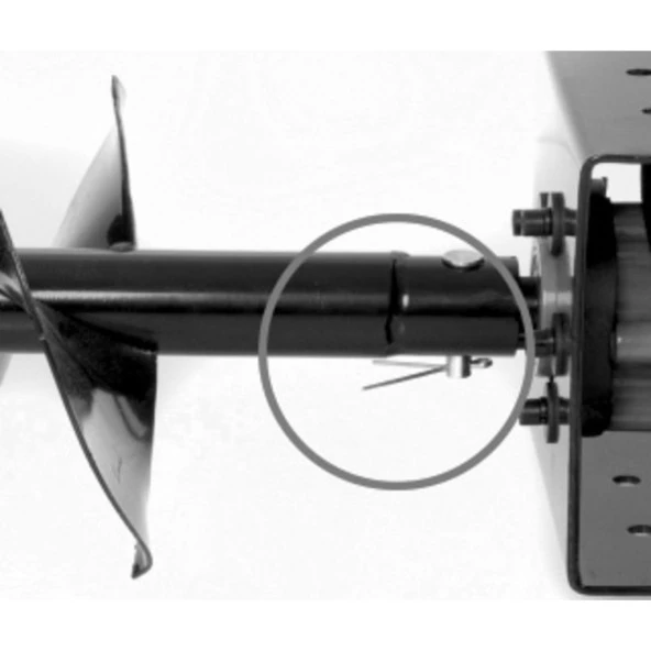 Orac Ed520 Benzinli Toprak Burgu Makinesi 20Cm Burgu Çapı ürün görseli 1