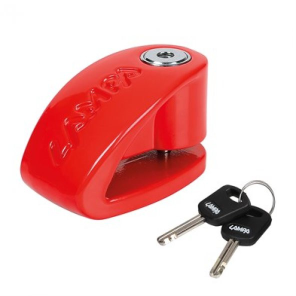 Lampa Stone Kırmızı 5,5mm Disk Kilidi 2 Anahtarlı 90589