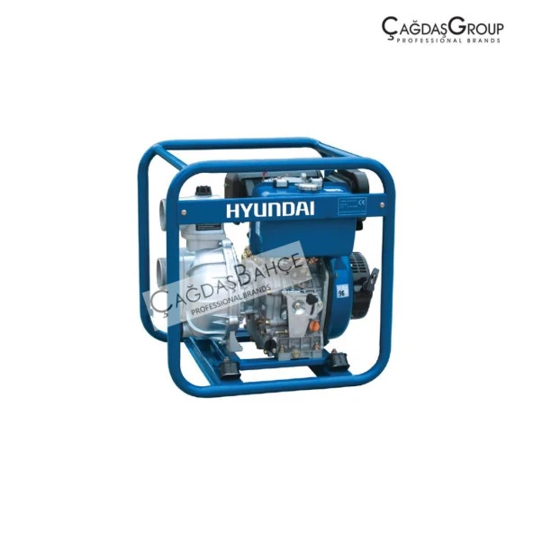 HYUNDAI DHYH80E 3 INCH YÜKSEK BASINÇLI DİZEL SU MOTORU