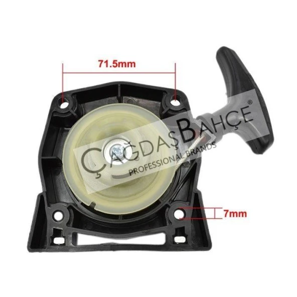 KAWASAKİ TJ53 MOTORLU TIRPAN STARTER KAPAĞI - Resim 4