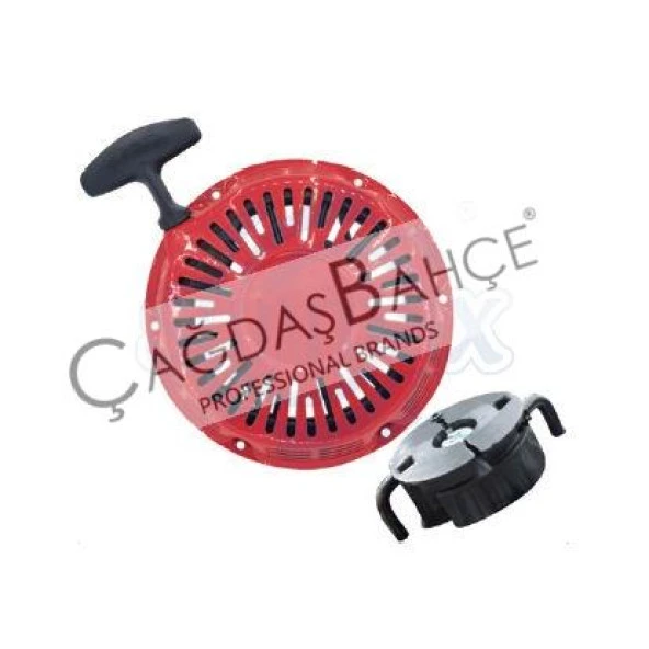 HONDA GX340 / GX390 MOTOR STARTER KAPAĞI KOMPLE YAMUK PİMLİ - Resim 2