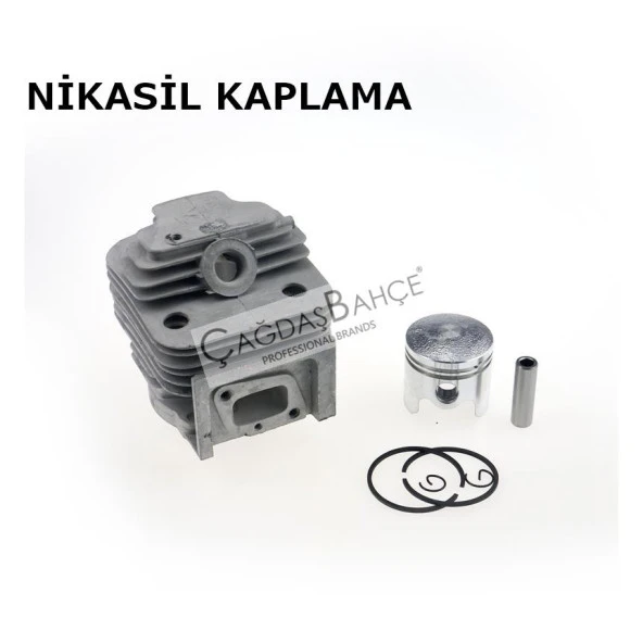 BG430 / CG430 TIRPAN NİKASİL SİLİNDİR PİSTON SETİ 40 mm - Resim 4