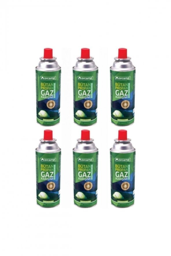 Gaz Kartuşu Altılı Set