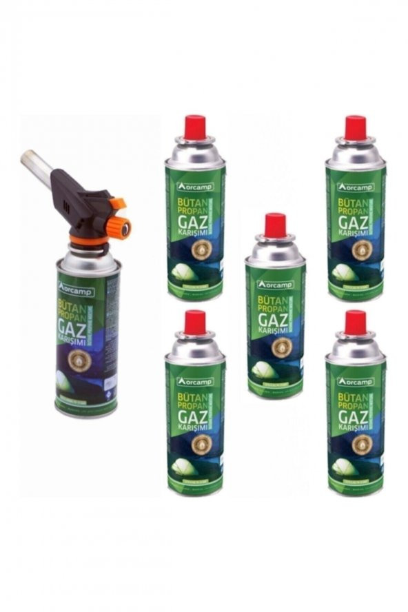 Çakmaklı Pürmüz + 6lı Gaz Kartuşu