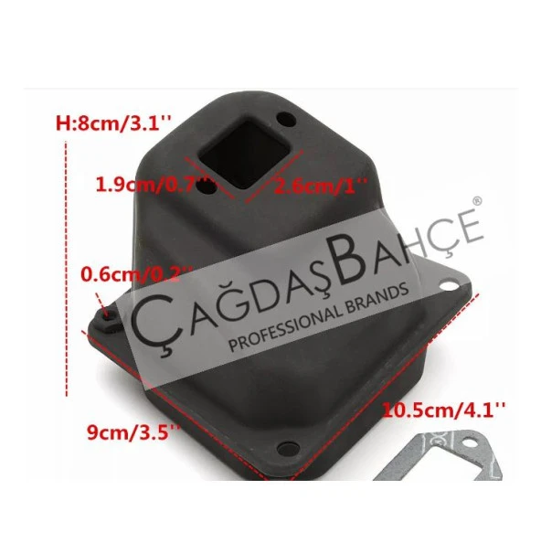 STİHL MS380 / MS038 MOTORLU TESTERE EGZOZ - Resim 4